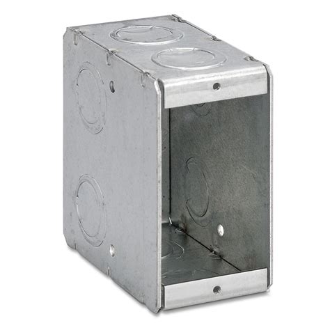 deepest one gang masonry metal electrical box lowes|Metal 1.